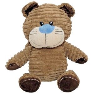 Dan Dee Corduroy Brown Kitty Cat Plush Stuffed Animal 12" Collectors Choice